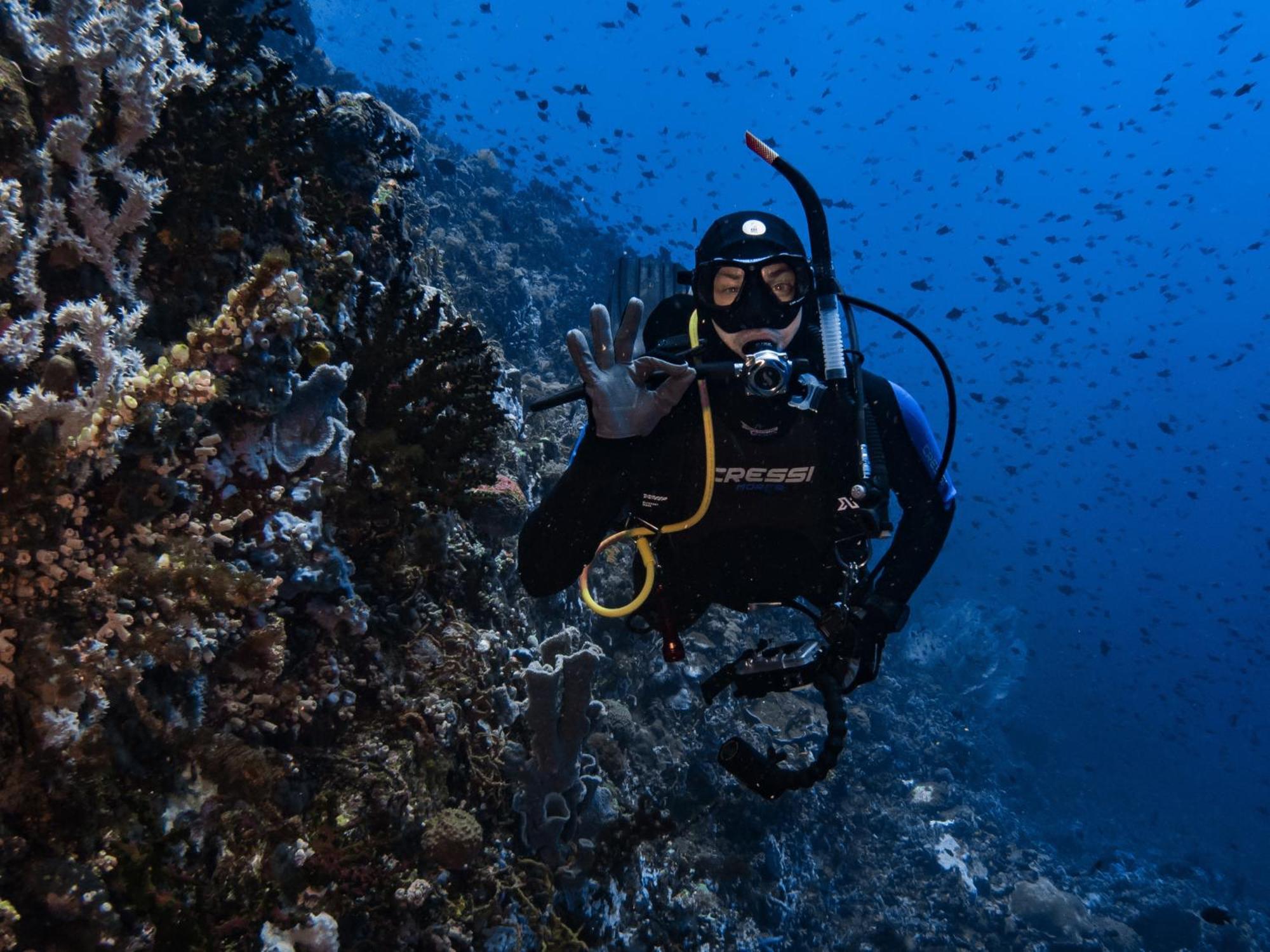 Badladz Beach And Dive Resort Пуэрто-Галера Экстерьер фото